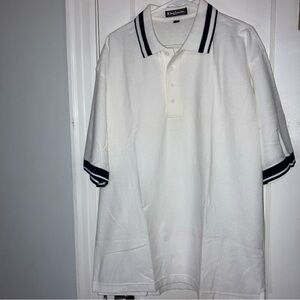 Bowling Shirt King Louie Vtg Navy Blue Stripes